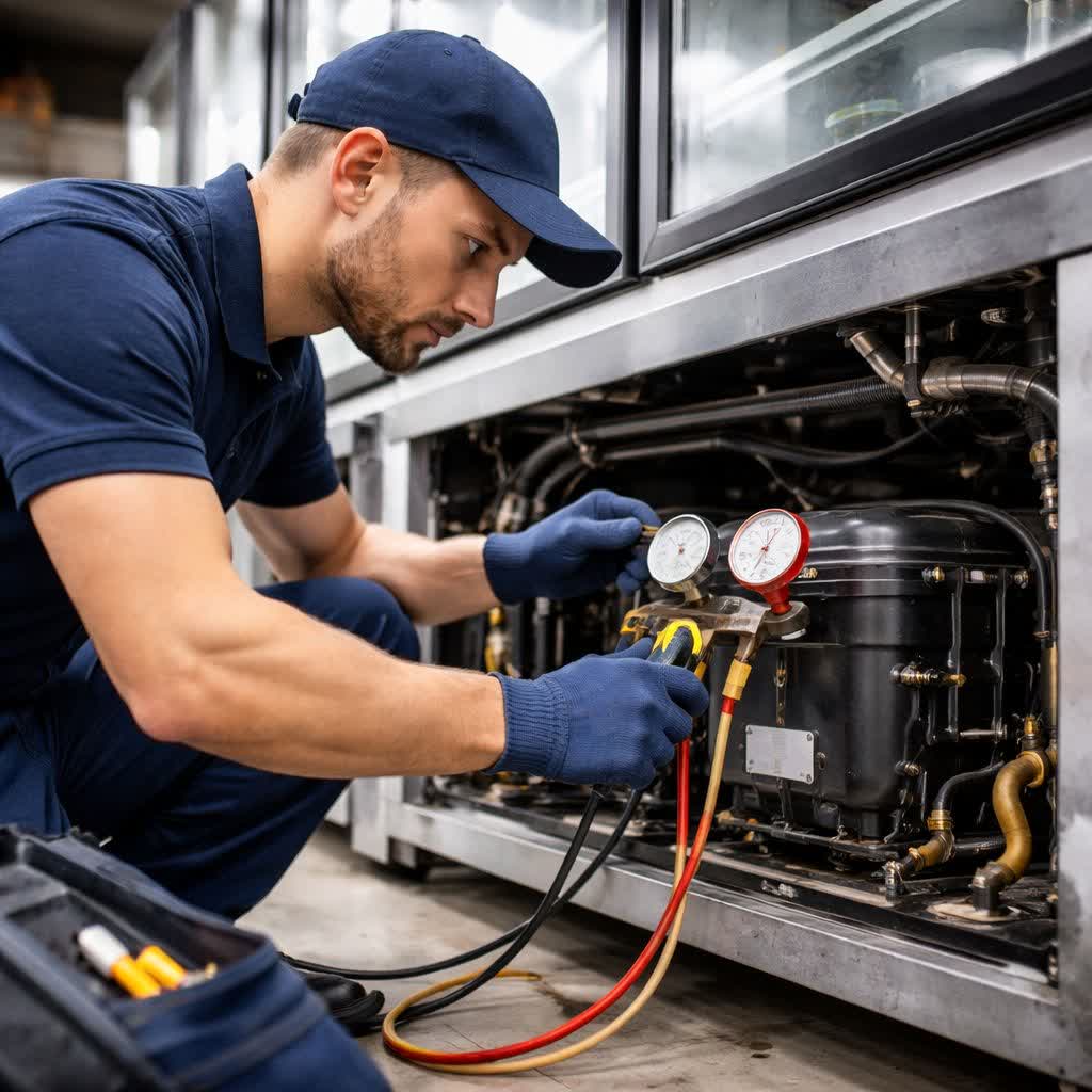 راهنمای انتخاب مرکز تعمیر یخچال صنعتی در تهران